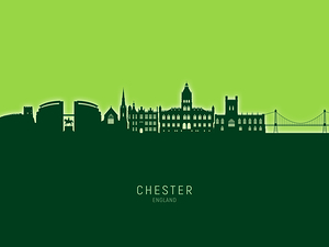 Chester England Skyline