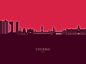 Chennai Skyline India