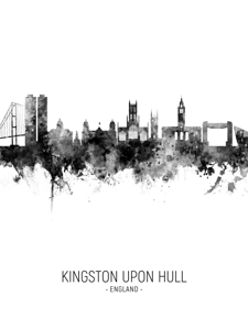 Kingston upon Hull England Skyline