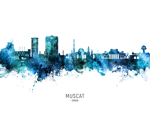 Muscat Oman Skyline