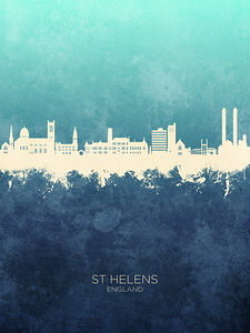 St Helens England Skyline