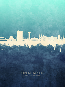 Oberhausen Germany Skyline