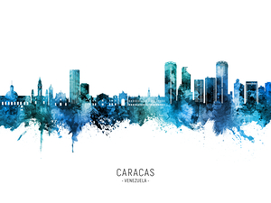 Caracas Venezuela Skyline