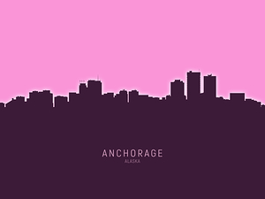 Anchorage Alaska Skyline