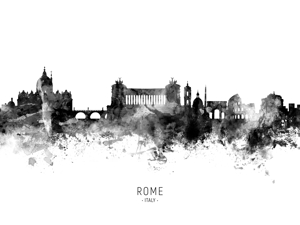 Rome Italy Skyline
