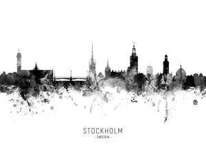 Stockholm Sweden Skyline