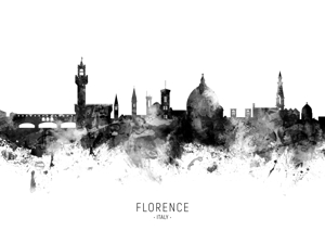 Florence Italy Skyline