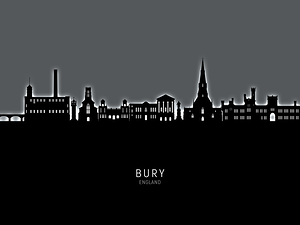 Bury England Skyline