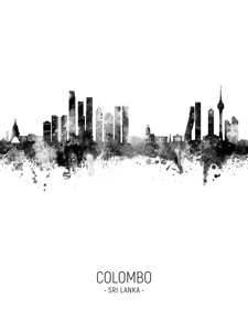 Colombo Sri Lanka Skyline
