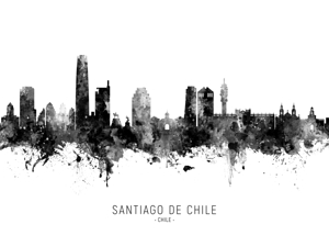 Santiago de Chile Skyline