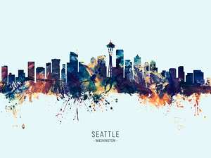 Seattle Washington Skyline