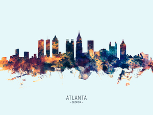 Atlanta Georgia Skyline