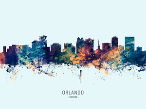Orlando Florida Skyline
