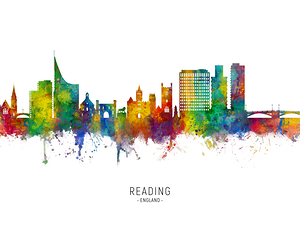 Reading England Skyline