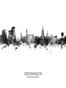 Groningen The Netherlands Skyline