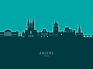 Angers France Skyline