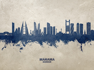Manama Bahrain Skyline