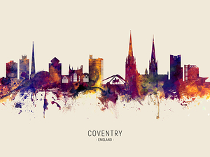Coventry England Skyline