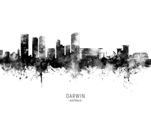 Darwin Australia Skyline