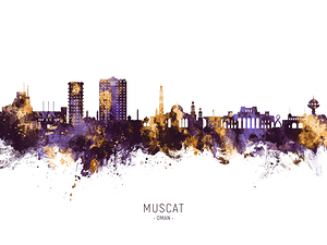 Muscat Oman Skyline