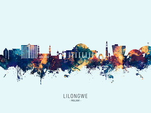 Lilongwe Malawi Skyline