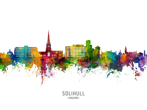 Solihull England Skyline