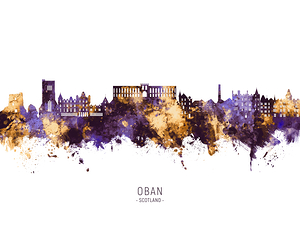 Oban Scotland Skyline