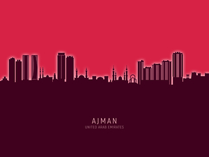 Ajman Skyline