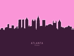 Atlanta Georgia Skyline