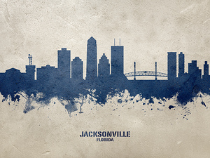 Jacksonville Florida Skyline