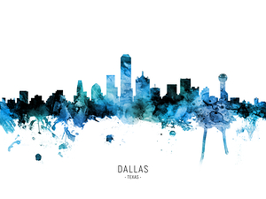 Dallas Texas Skyline