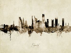 Riyadh Saudi Arabia Skyline