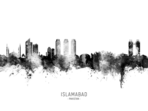 Islamabad Pakistan Skyline