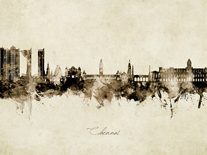 Chennai Skyline India