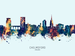 Chelmsford England Skyline