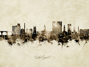 Stockport England Skyline