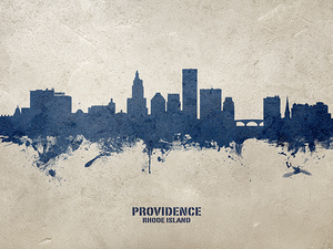 Providence Rhode Island Skyline