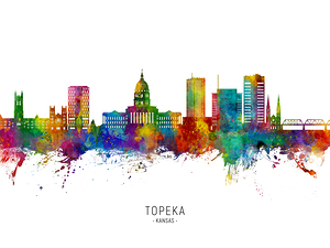 Topeka Wyoming Skyline