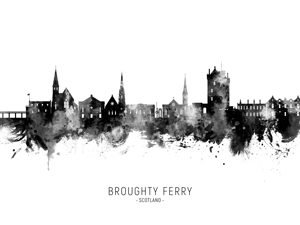Broughty Ferry Scotland Skyline