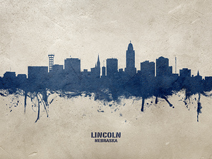 Lincoln Nebraska Skyline