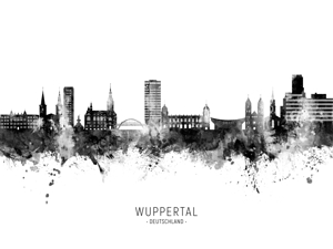 Wuppertal Germany Skyline