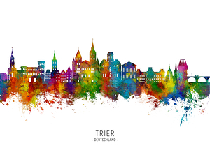 Trier Germany Skyline