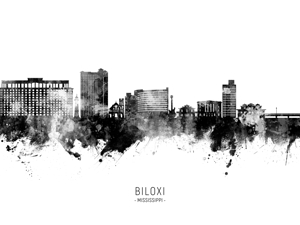 Biloxi Mississippi Skyline