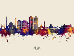 Abuja Nigeria Skyline