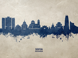 Sofia Bulgaria Skyline