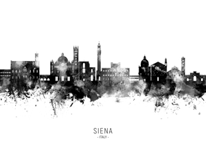 Siena Italy Skyline