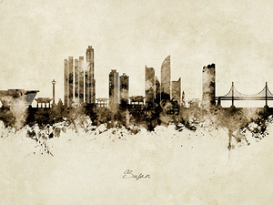 Busan Skyline South Korea