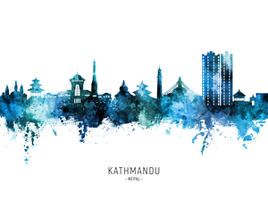 Kathmandu Nepal Skyline
