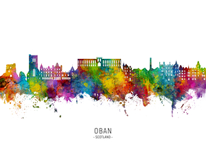 Oban Scotland Skyline