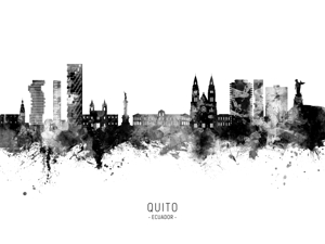 Quito Ecuador Skyline
